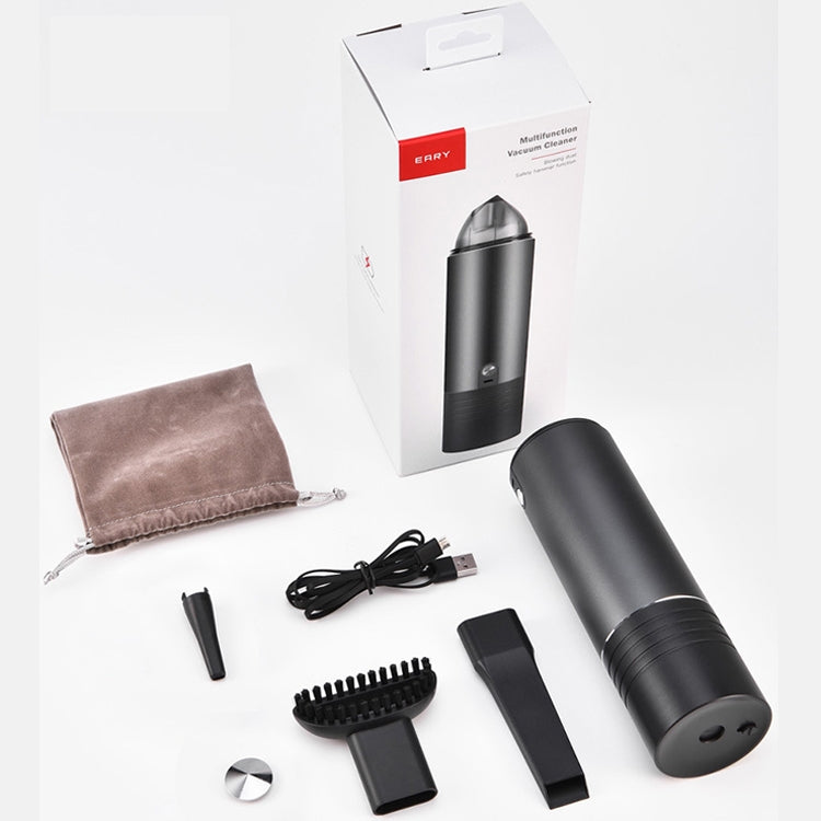 Car Vacuum Cleaner Wireless Charging Home Car Dual-purpose Powerful Small Hand-held Vacuum Cleaner With Safety Hammer