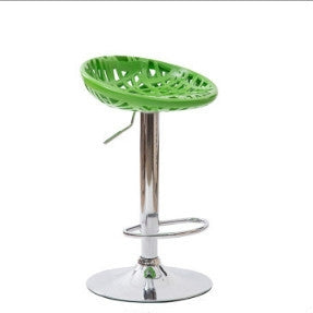 2 PCS European Style High Bar Stool Front Desk Lift Bar Chair