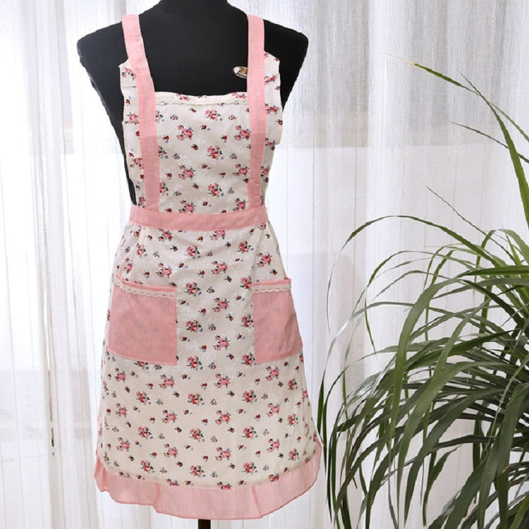 Kitchen Cooking Oil-resistant Brushed Apron Smock
