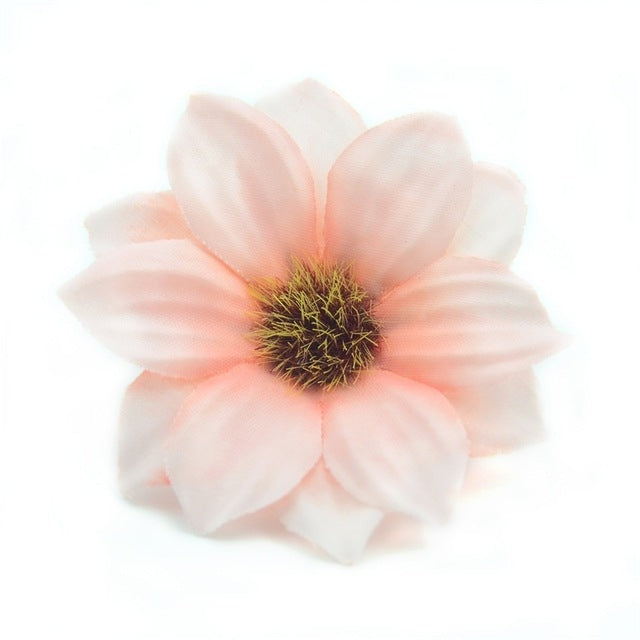 10 PCS 6cm Artificial Flower Home Party Decoration Wreath DIY Fake Flowers