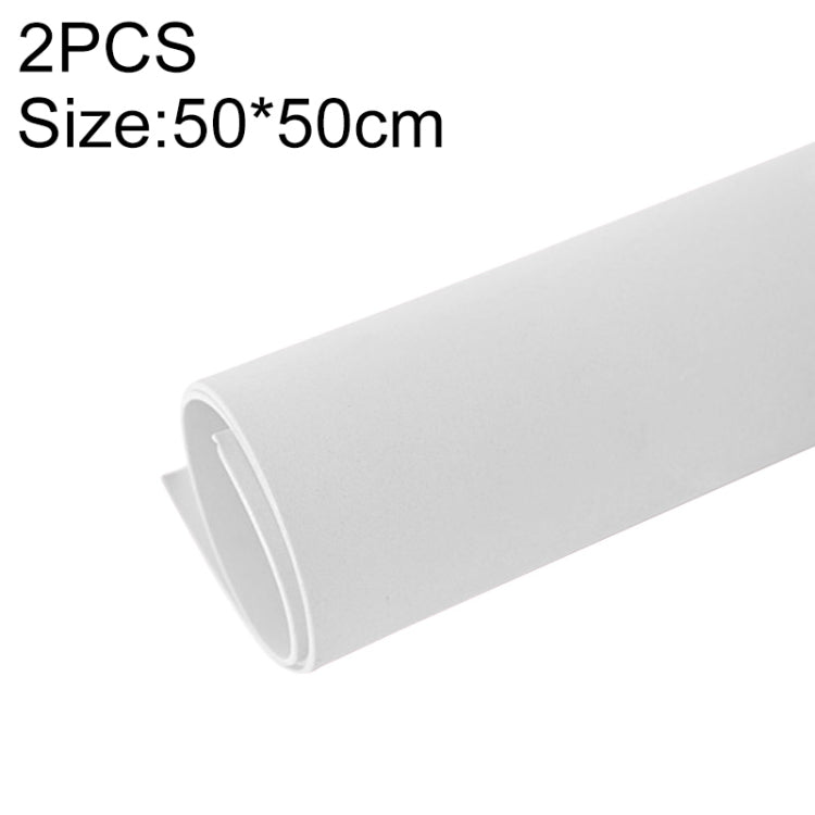 2 PCS Children's Handmade Foam Colored Paper Sponge Paper Rose Making Material, Size:50×50cm