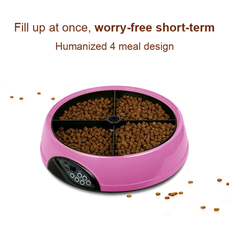 Pet Feed Wet Food Automatic Timing Feeder Cat can Soak in Water Dispenser