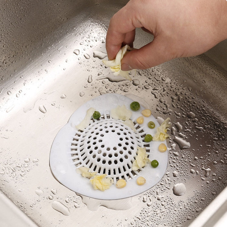 Silicone Kitchen Sink Strainer Bathroom Hair Catcher