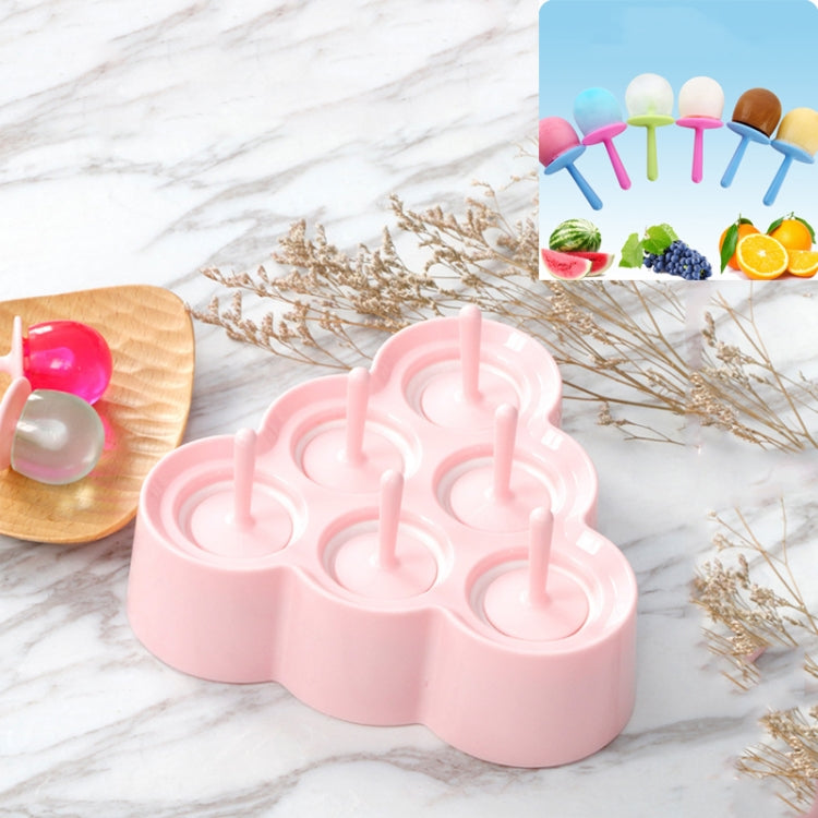 Mini DIY Creative Popsicle Mould Environmentally Friendly Silicone Ice Cube Ice Cream Mould, Style:Triangle