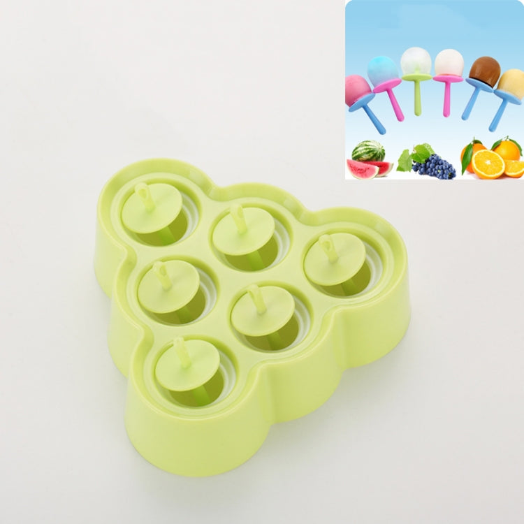 Mini DIY Creative Popsicle Mould Environmentally Friendly Silicone Ice Cube Ice Cream Mould, Style:Triangle