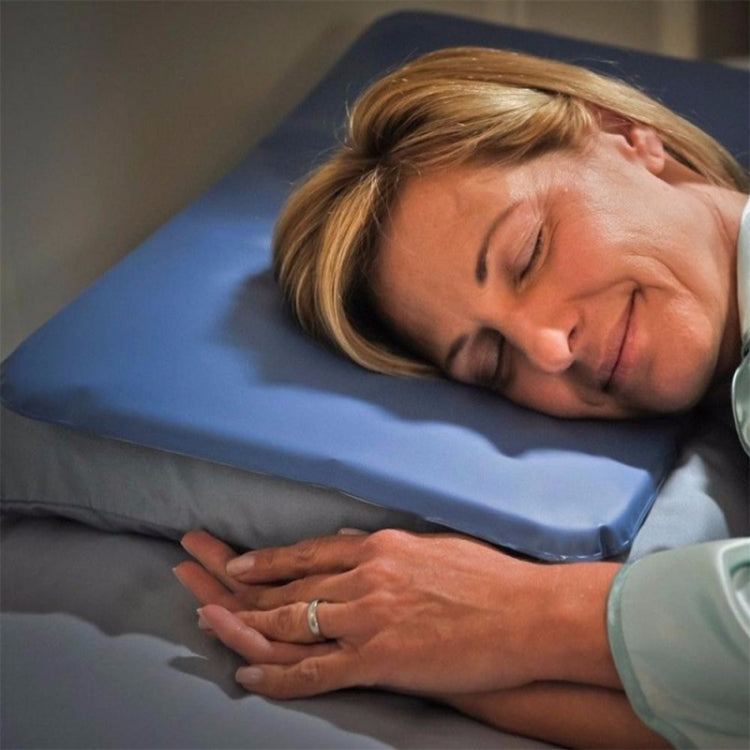 2 PCS Ice Pad Massager Therapy Sleeping Aid Insert Chillow Pad Mat Muscle Relief Cooling Gel Pillow