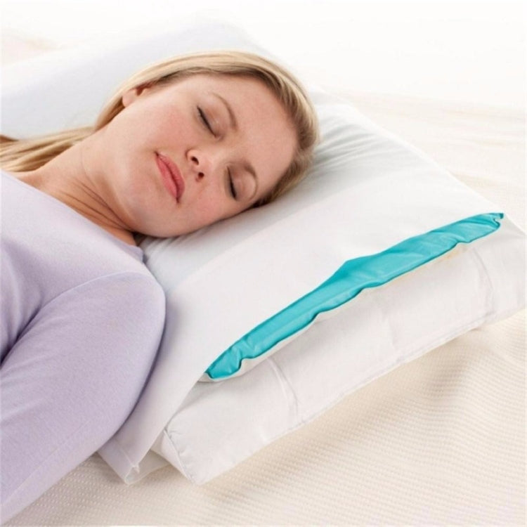 2 PCS Ice Pad Massager Therapy Sleeping Aid Insert Chillow Pad Mat Muscle Relief Cooling Gel Pillow