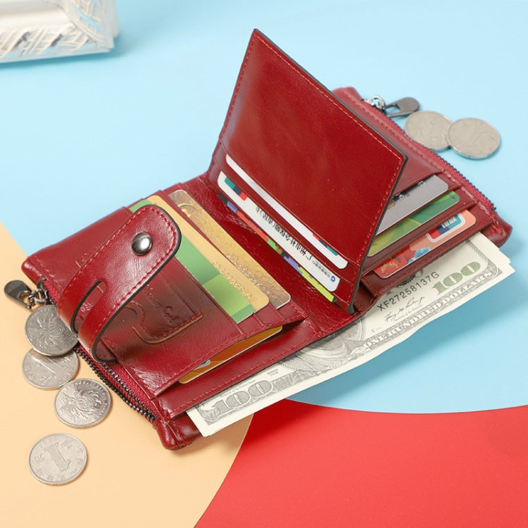 Short Wallet Zipper Clutch Ladies Purses with Coin Pocket