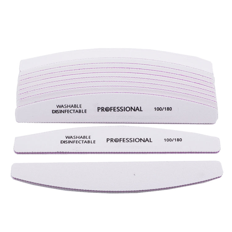 25 PCS Nail File Sandpaper Nail Sanding Grinding Polishing Manicure Care Tools