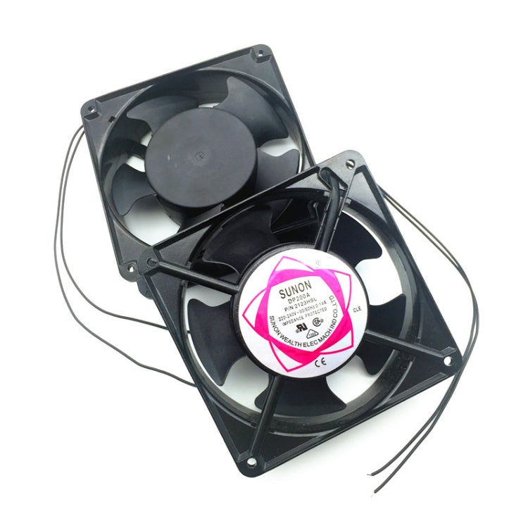 5 Leaf Powerful Industrial Fan Equipment Exhaust Fan, Size:M(Black)