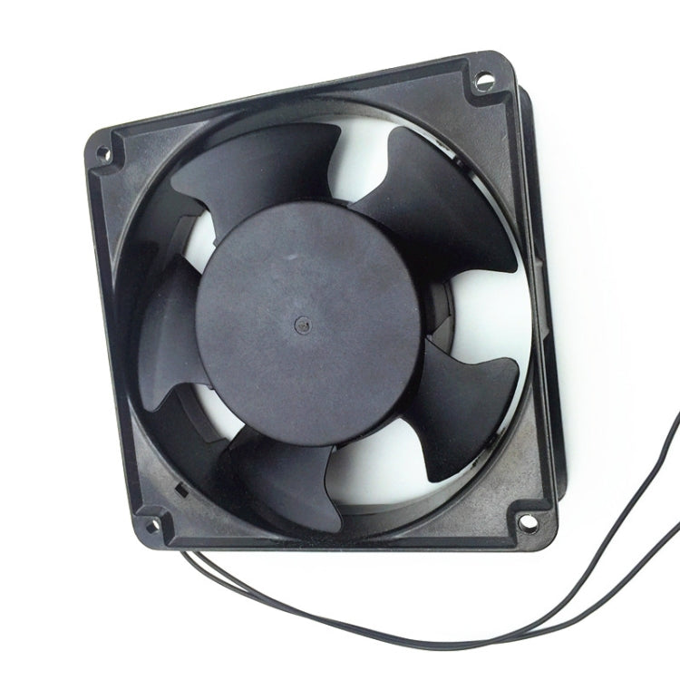 5 Leaf Powerful Industrial Fan Equipment Exhaust Fan, Size:M(Black)