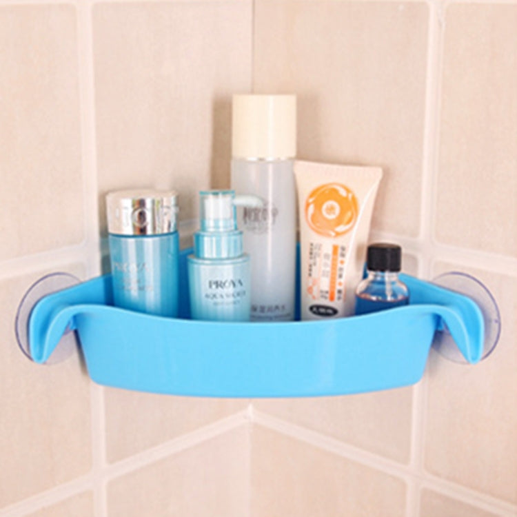 2 PCS Kitchen Bathroom Strong Suction Cup Multi-purpose Racks Toilet Corner Storage Rack