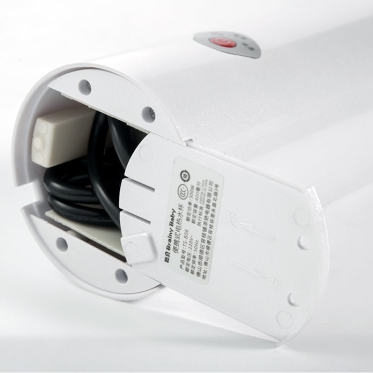 Electric Kettle Mini Smart Kettle Samovar Water Boiler Stainless Steel Teapot Thermos Kettle(White)