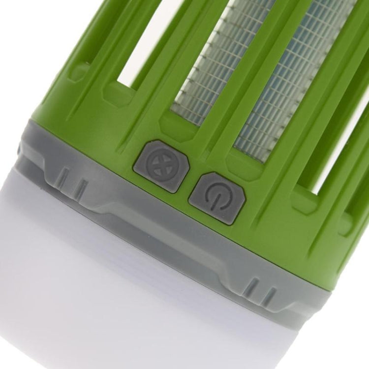 Solar Power Mosquito Killer Outdoor Hanging Camping Anti-insect Insect Killer, Color:Light Green + Solar Panel