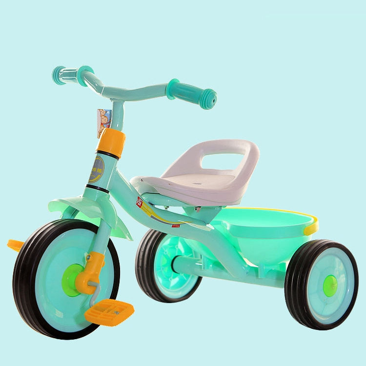 Children Three Wheel Balance Bike Scooter Portable Bike No Foot Pedal Bicycle Baby Walker Car