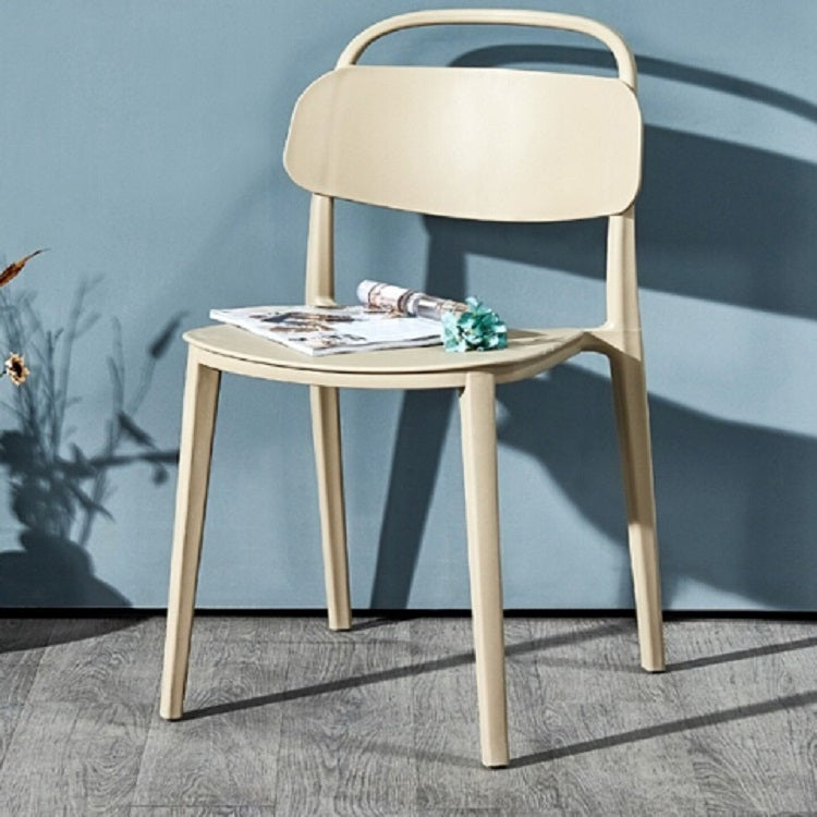 Simple Plastic Chair Office Home Dining Table Cafe Leisure Chair