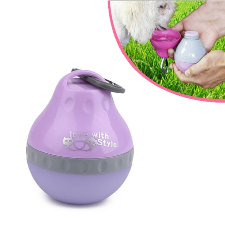Pets Go Out Portable Folding Kettle Drinking Fountain Drinking Supplies, Size:S