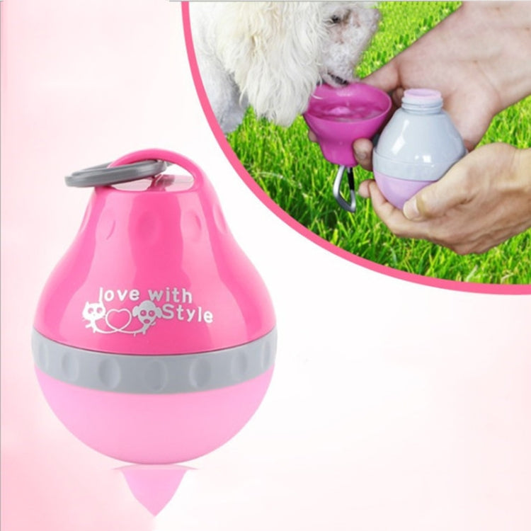 Pets Go Out Portable Folding Kettle Drinking Fountain Drinking Supplies, Size:S