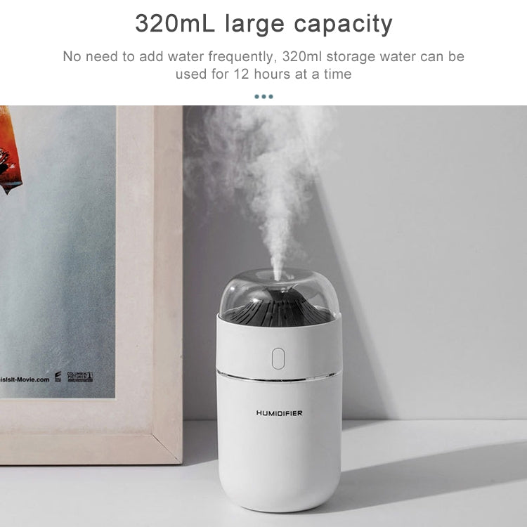 Small Volcano Shape Air Humidifier Mini USB Car Household Mute Spray Humidifier