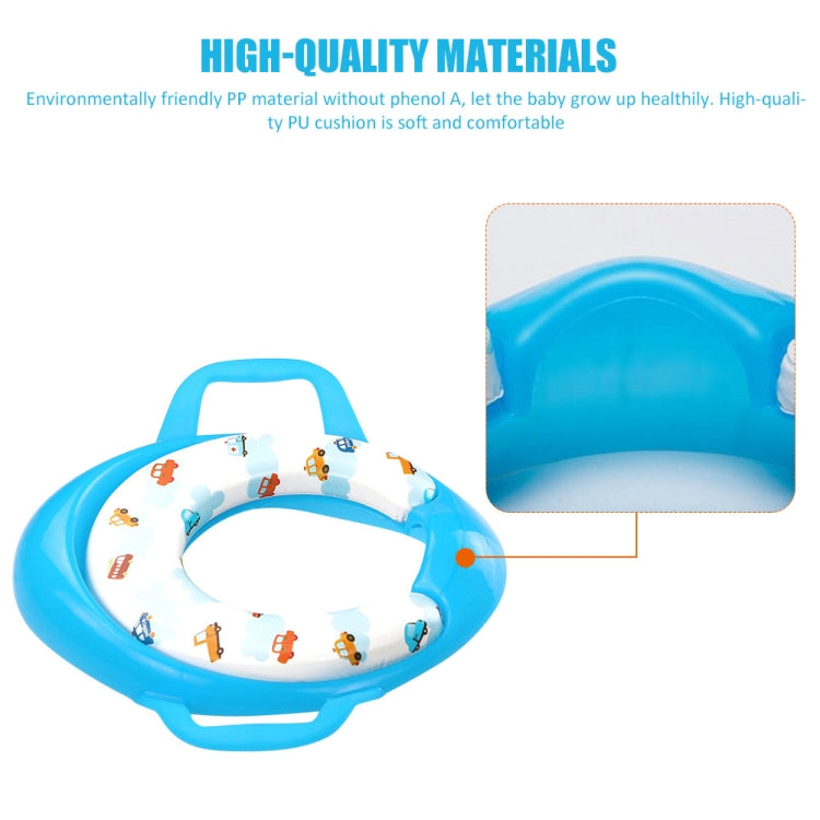 Children Soft Potty Training Seat Splash Guard Washable Toilet Training Potty Cushion