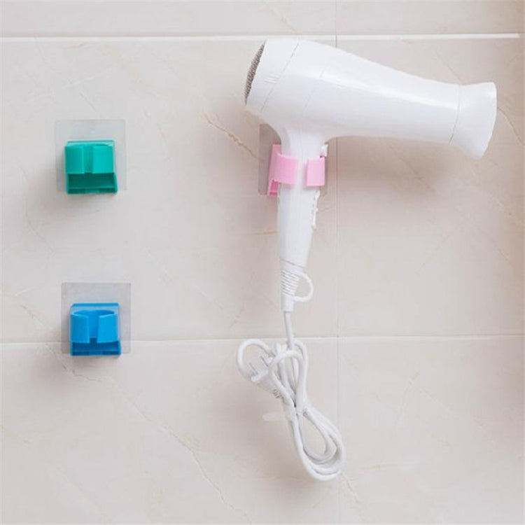 Multifunctional Plastic Thickening Bathroom without Traces Free Punching Waterproof Moisture-proof Hair Dryer Racks