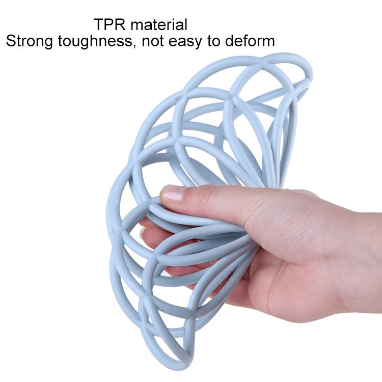 10 PCS Creative Hollow Flower Shape Ktchen Household Non-slip Anti-scalding Insulation Tableware Cup Mat(Pink)