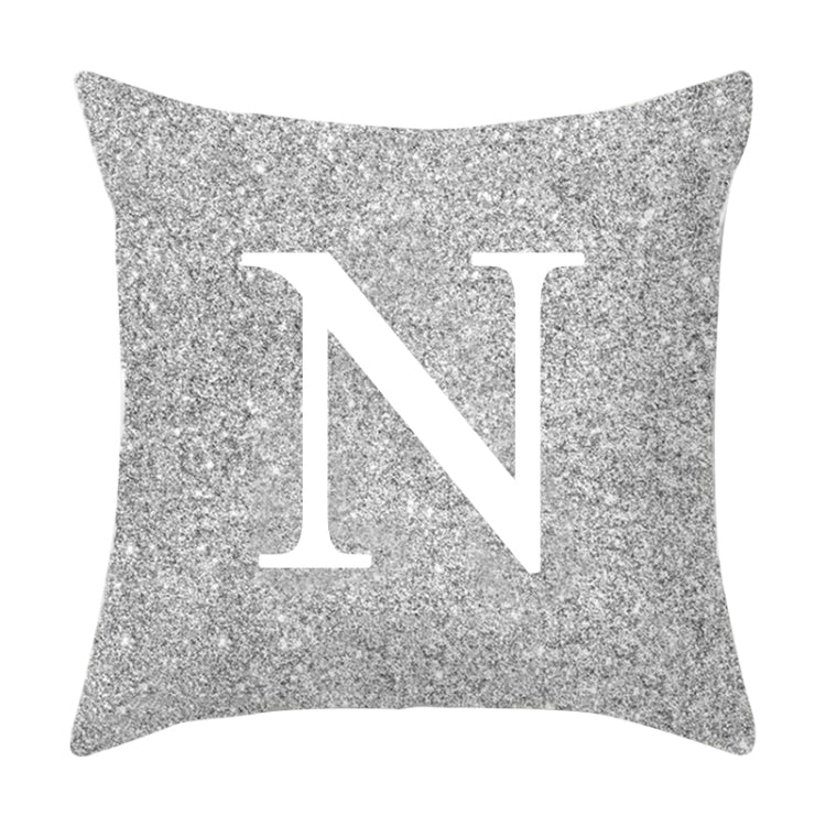 Letters Pillow Case 45*45cm Cotton Linen Throw Pillow Cover Decorative Pillowcases