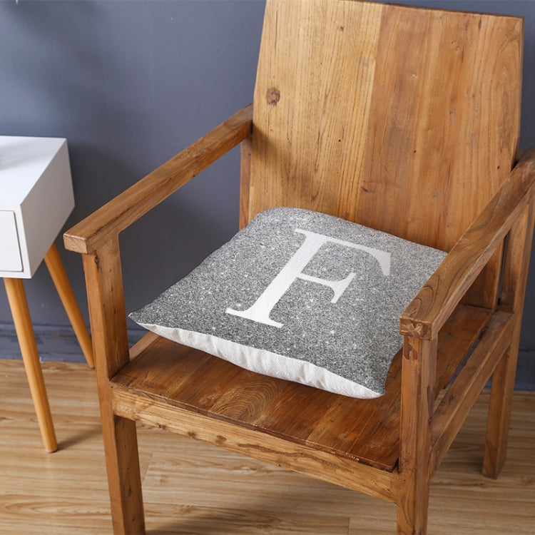 Letters Pillow Case 45*45cm Cotton Linen Throw Pillow Cover Decorative Pillowcases