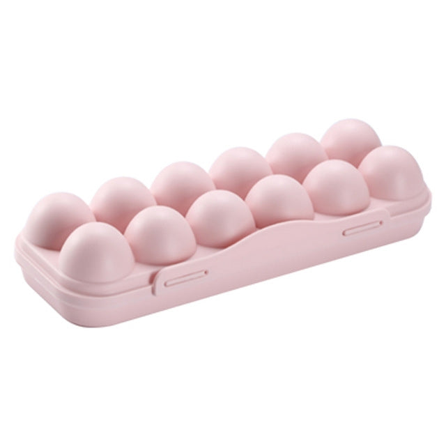 2 PCS 12-Box With Snap-On Egg Storage Box
