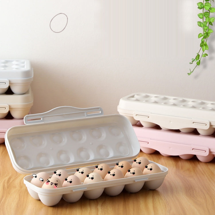 2 PCS 12-Box With Snap-On Egg Storage Box