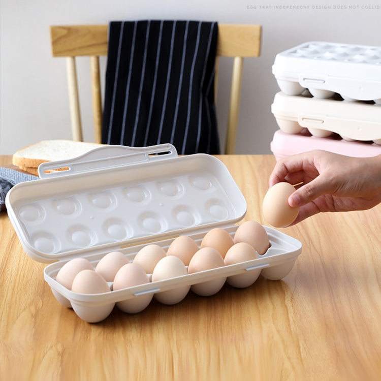 2 PCS 12-Box With Snap-On Egg Storage Box