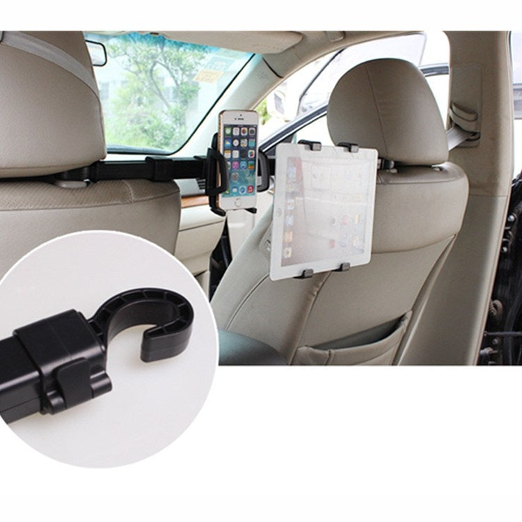 Car Rear-seat Mobile Phone Bracket Mobile Phone + Tablet Two-in-one Bracket