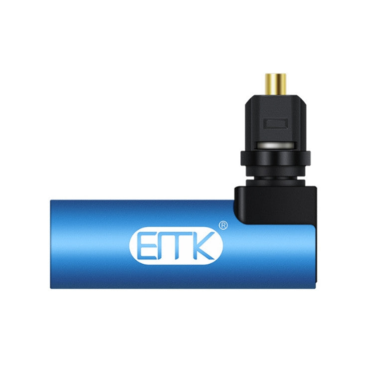 EMK Square Port To Square Port Optical Fiber Conversion Head Audio Adapter