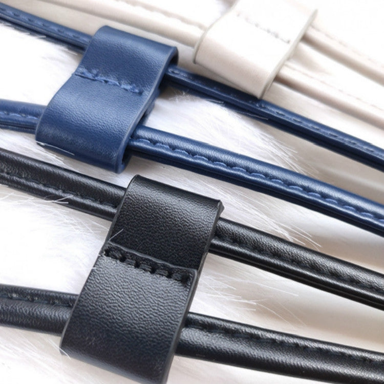 8mm Bucket Bag Drawstring Backpack Drawstring(Blue)