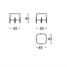 Nordic Home Fabric Metal Shoe Bench Simple Creative Square Small Stool Sofa Bench