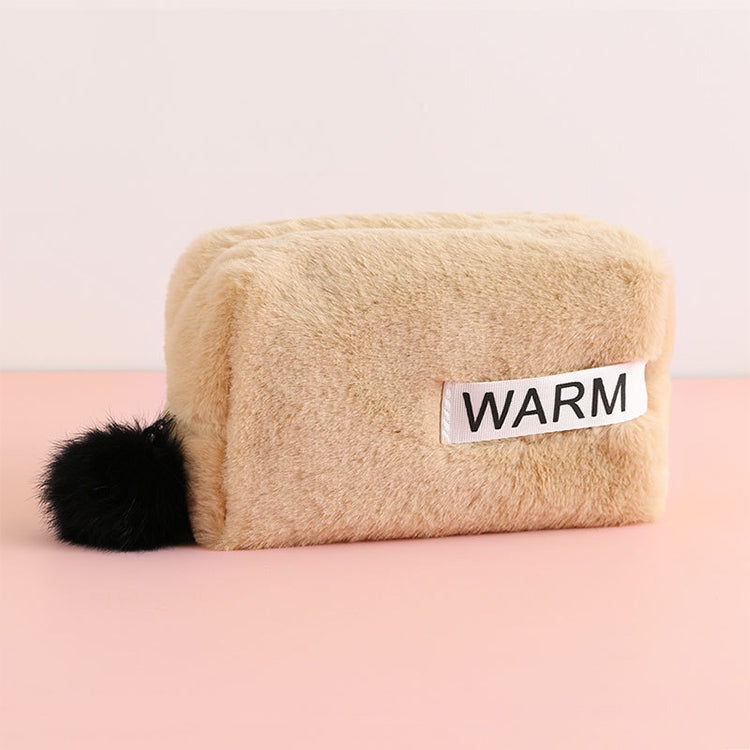 Cute Plush Pencil Case Pen Bag Makeup Bag School Supplie Stationery