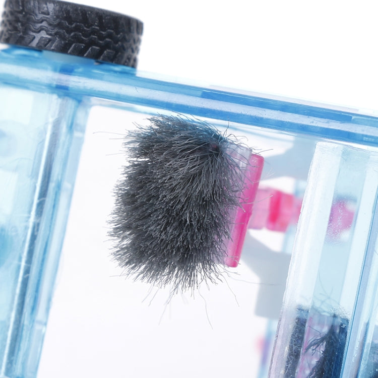 Mini Pencil Shaving Eraser Desktop Cleaning Trolley Sweeper, Random Color Delivery