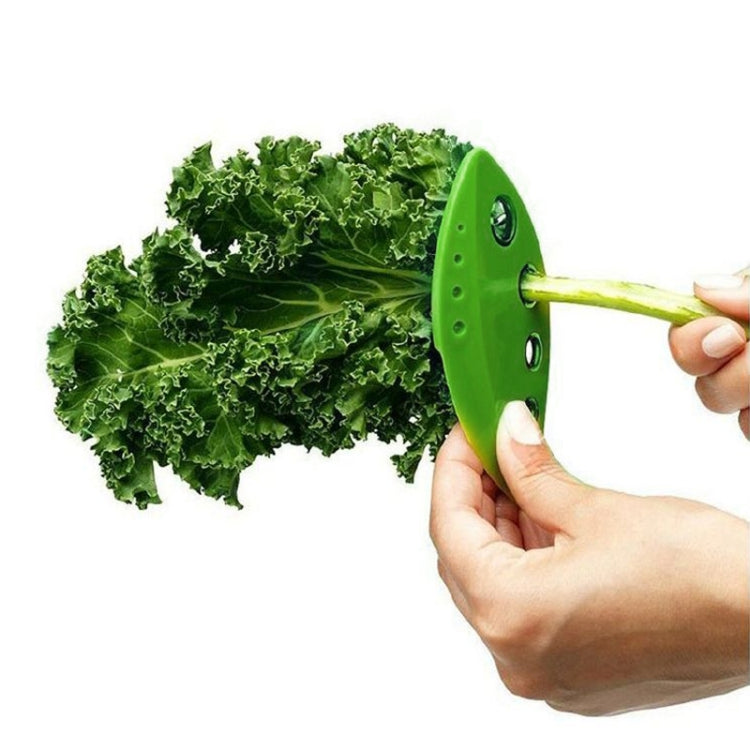 2 PCS Creative Vegetables Cutter Leaves Separator Multi-Functional Kitchen Tools(Green)