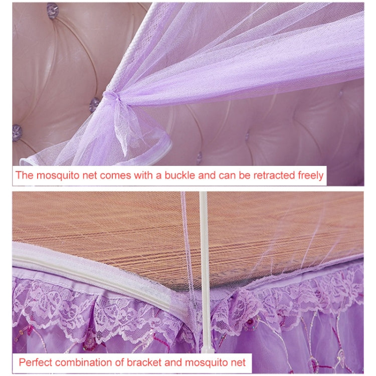 Heighten Encrypted Bottomed Yurt Mosquito Net, Size:200x200 cm