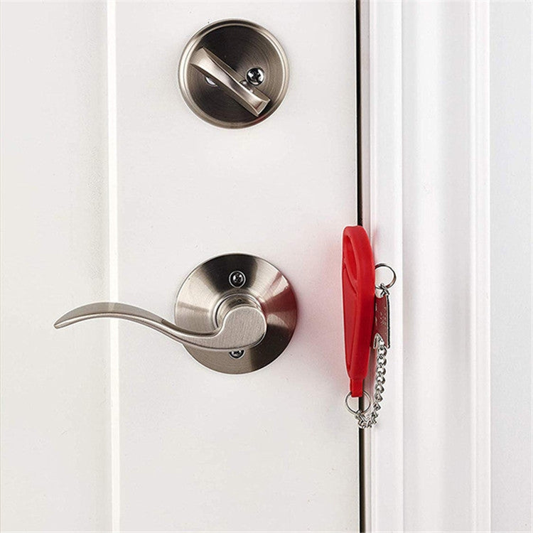 Portable Security Lock Door Lock Anti-theft Lock, Style:Widen Lock