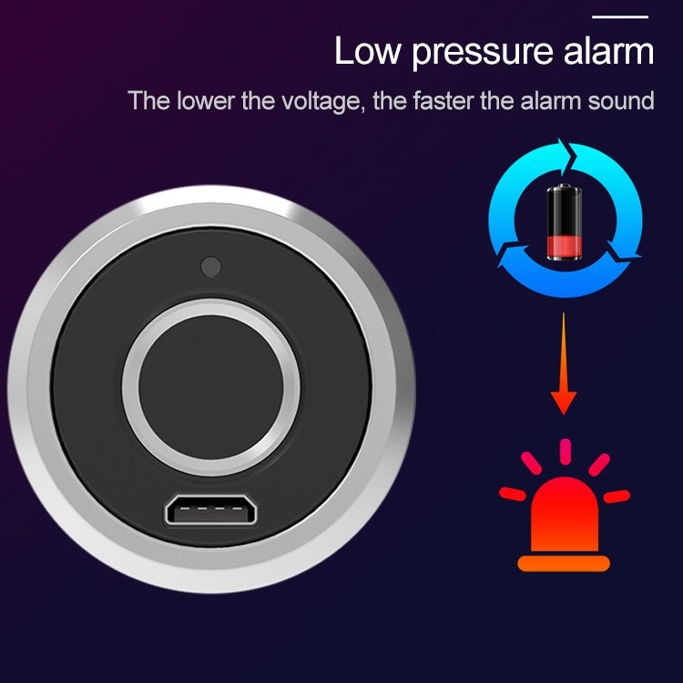 F050 Semiconductor Fingerprint Cabinet Lock Zinc Alloy Drawer Lock Smart Furniture Lock