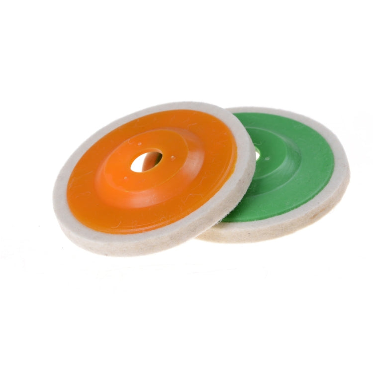 3 PCS Wheel Grinding Polishing Disc Set for Metal Abrasive Rotary Wool Buffing Pad Wheel Felt Buffer,Random Color Delivery