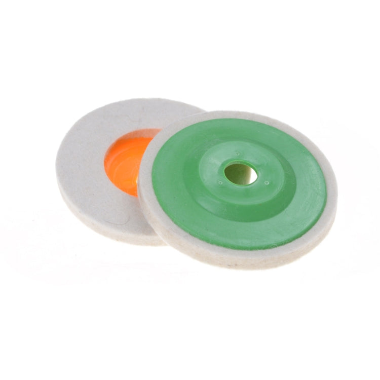 3 PCS Wheel Grinding Polishing Disc Set for Metal Abrasive Rotary Wool Buffing Pad Wheel Felt Buffer,Random Color Delivery