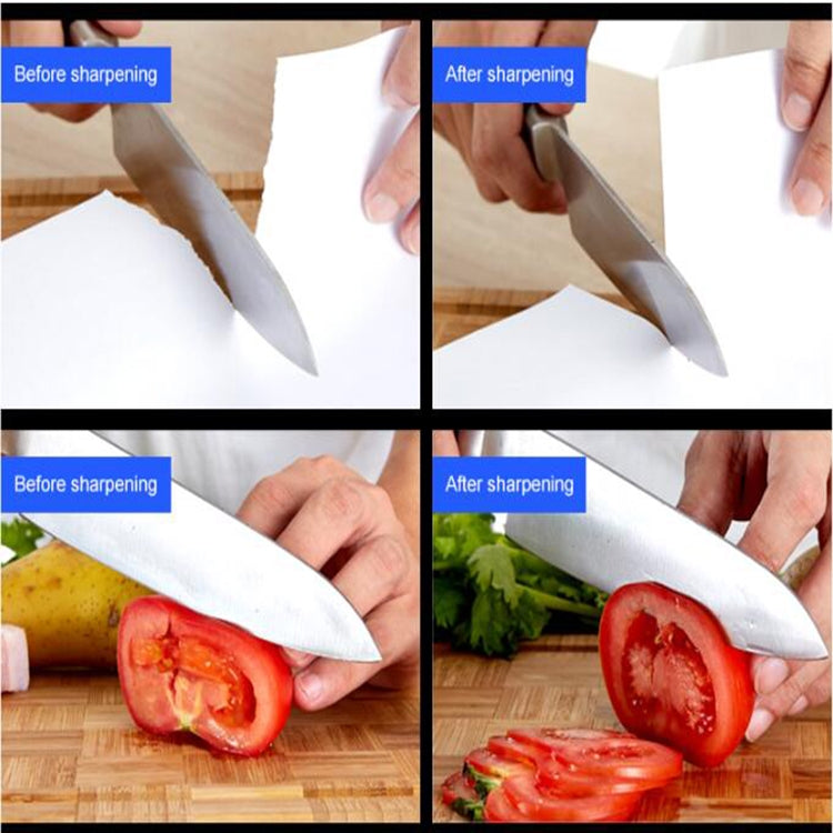 3 PCS Double Sided Knife Sharpener Super Fine Grinder Sharpen Tool