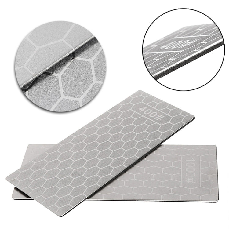 Square Knife Sharpener Whetstone Stone Disc Grit Kitchen Tools Honeycomb Diamond Grinding Blade