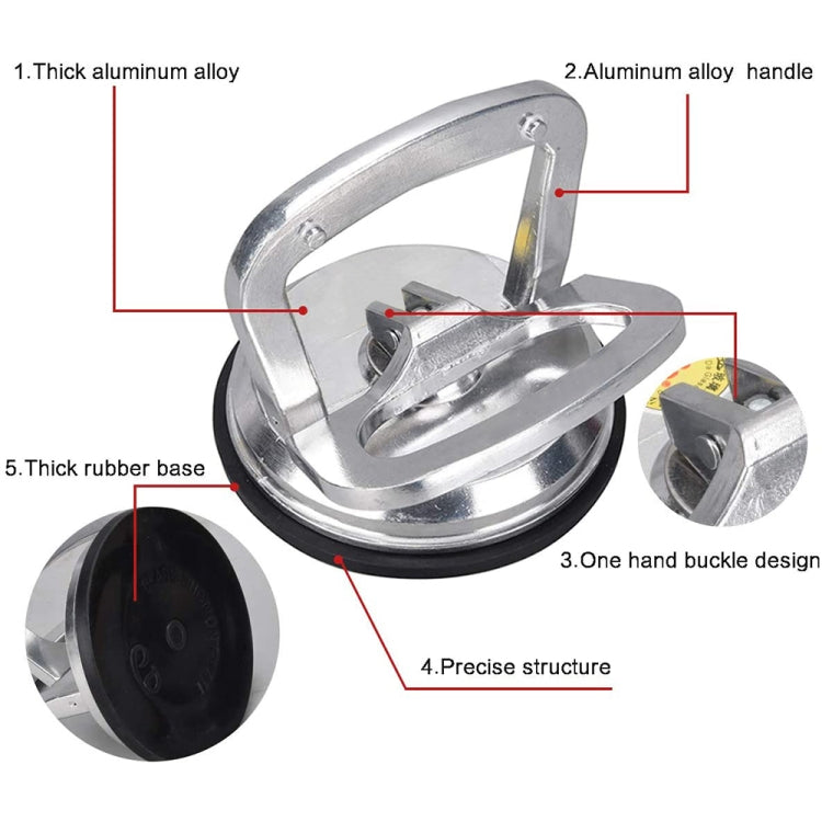 Single Claw Aluminum Alloy Tile Sucker Glass Vacuum Sucker