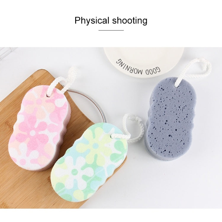 3 PCS Kitchen Multipurpose Environmental Protection Printing Mesh Cleaning Sponge Brush, Random Color Delivery