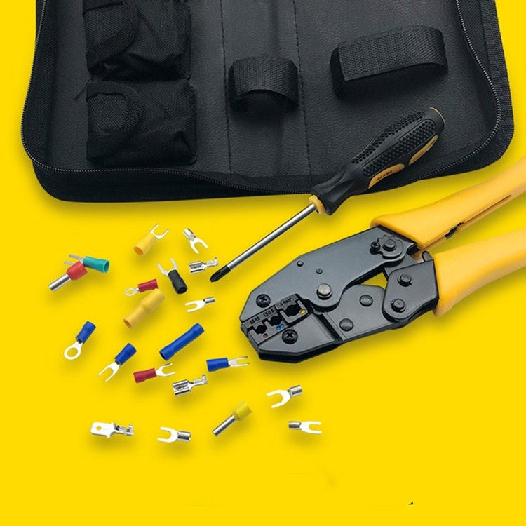WXK-30JN Multifunctional Cold-pressed Bare Terminal Wire End Insulation Crimping Pliers Set Electrician Hand Tool