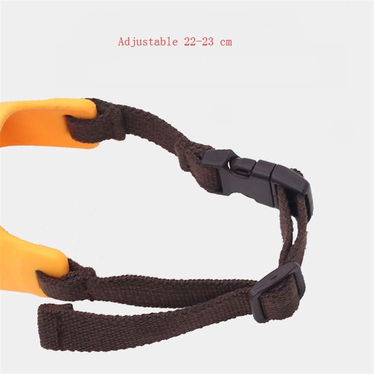 Pet Dog Muzzle Anti-bite Anti-call Silicone Muzzle, Size:XL