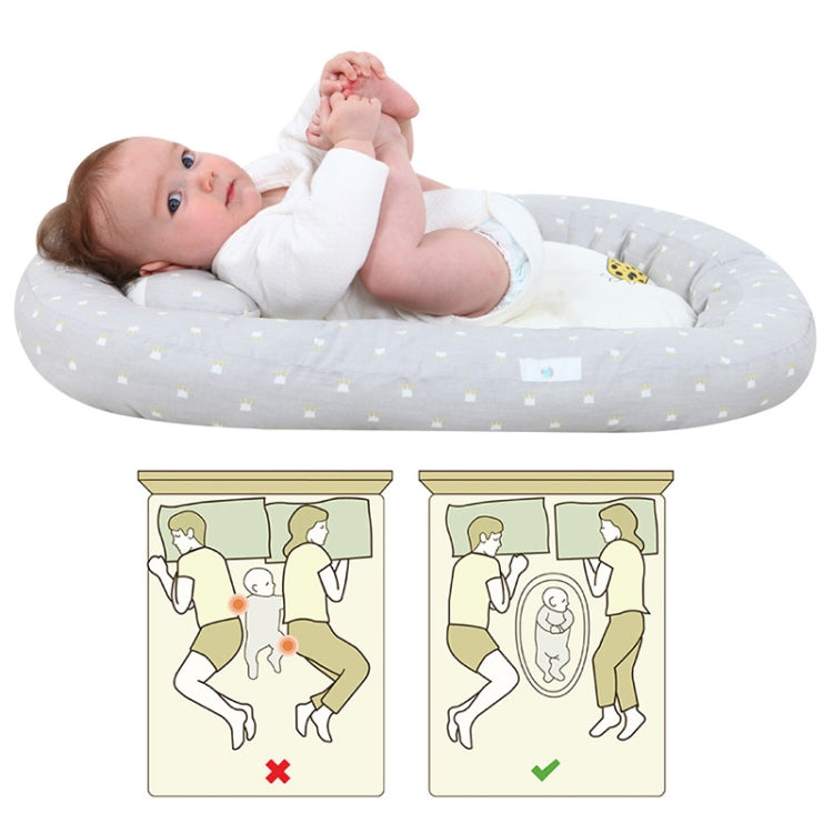 Baby Nest Bed Portable Crib Travel Bed Infant Toddler Cotton Cradle For Newborn Baby Bassinet Bumper Bed